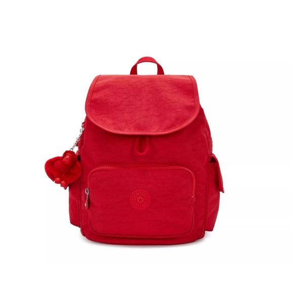 NWT Kipling City Pack Backpack in Red Rouge - Picture 1 of 11